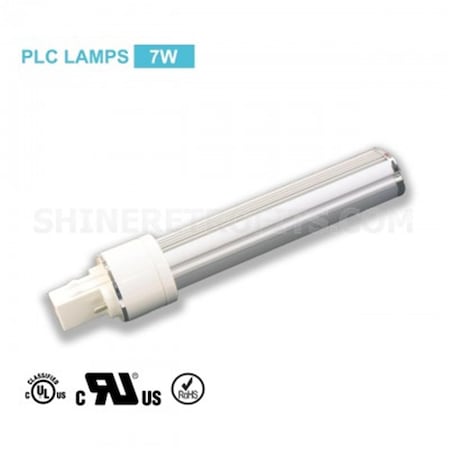 Ledi2 7 Watt 2700 Kelvin 18W Equivalent PLC LED Lamp with GU24 Base I2-PU-PLC-7WGU242700